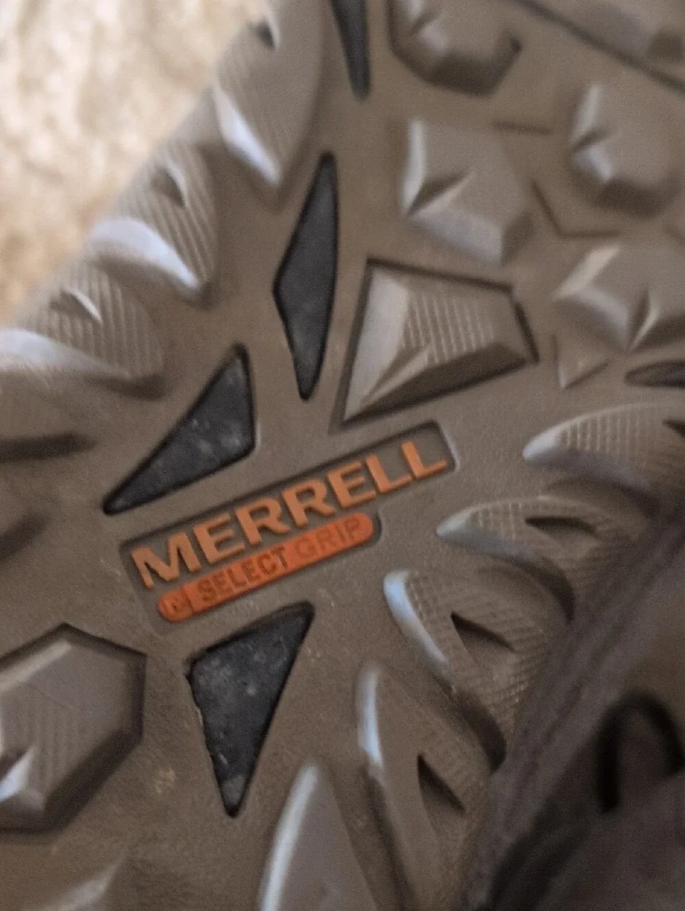 Merrell Men's Brown and Black Trail Boots